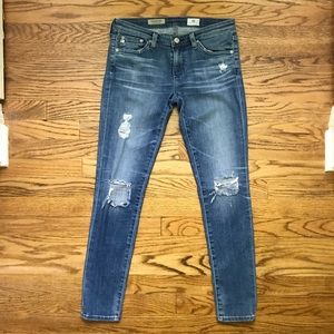 AG Legging Ankle Super Skinny 16Y-SWM sz 27